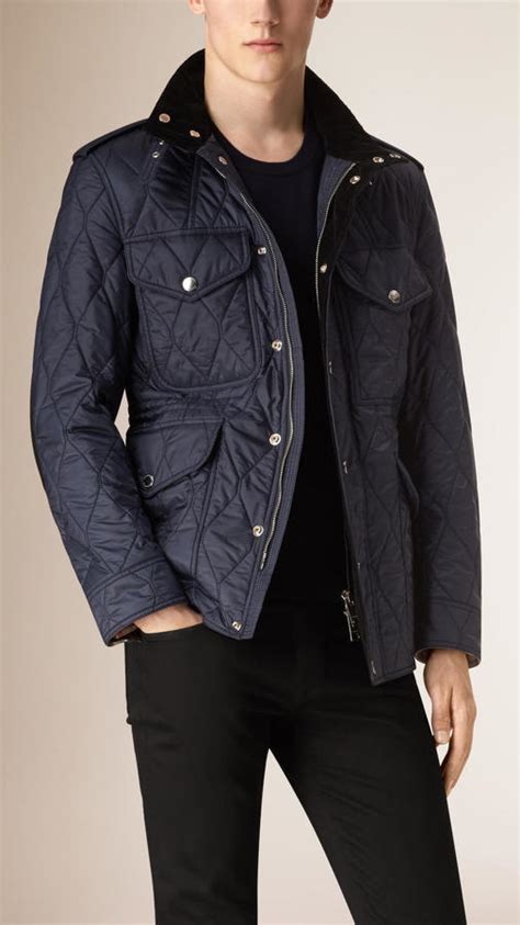 Burberry diamond quilted field jacket